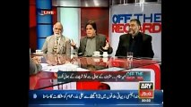 Intense Fight Between Haroon Rasheed and Hanif Abbasi in a Live Show