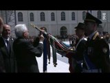 Roma - Mattarella al 164° anniversario fondazione Polizia di Stato (25.05.16)