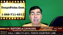 Cleveland Cavaliers vs. Toronto Raptors Free Pick Prediction Game 5 NBA Pro Basketball Odds Preview