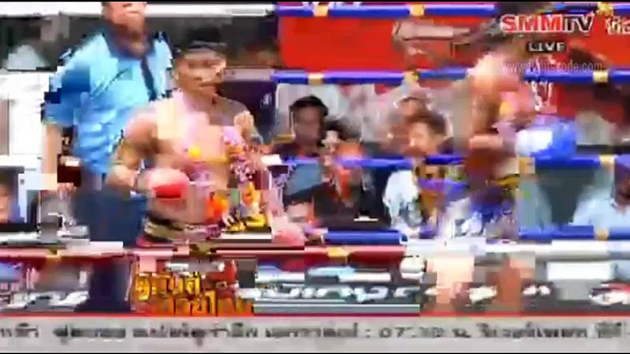 ไกรเพชร พ.ธวัชชัย Vs แอ๊ดดำ ทีเด็ด99 | Kraiphet Vs Addam, Rajadamnern 25 May 2016