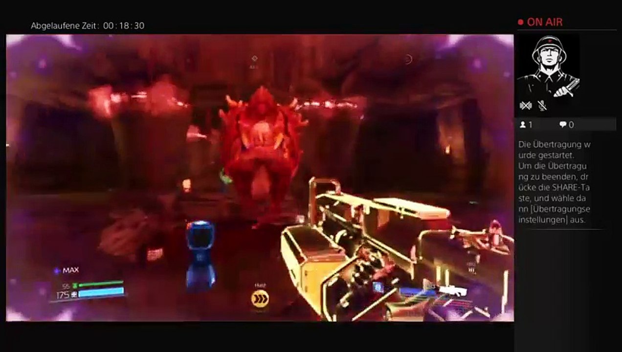 PS4-Live-Übertragung von WarSkull88