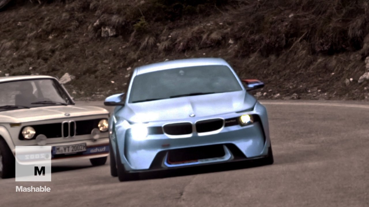 BMW's '2002 Hommage' concept celebrates 50 years of iconic coupes