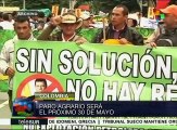 Colombia: convocan a un nuevo paro agrario nacional