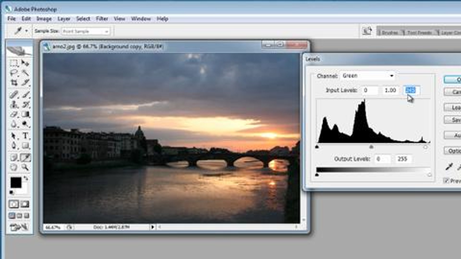 Correct colors with Photoshop 9 CS2