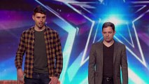 David’s mum refuses to play ball with Carl and Tim Auditions Week 4 Britain’s Got Talent 2016