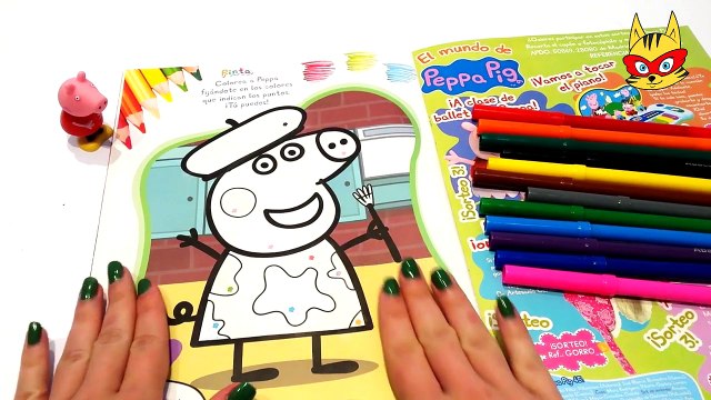 Juegos para pintar Colorear dibujos para niños de Peppa Pig
