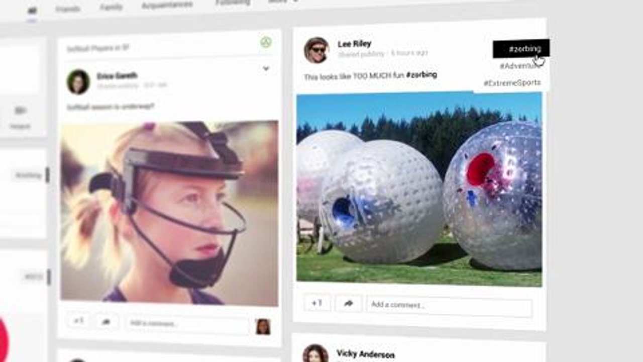 El nuevo Google+ stream