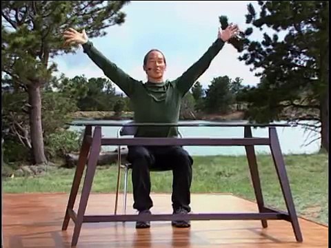 4-Minute Neck and Shoulders Stretch at Your Desk | Yoga | Gaiam