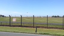 USAF F-22 Raptor taking off from RAF Lakenheath