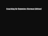 Read Coaching für Dummies (German Edition) Ebook Free