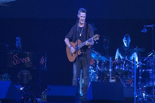 Alejandro Sanz y Raphael en el Stone & Music Festival