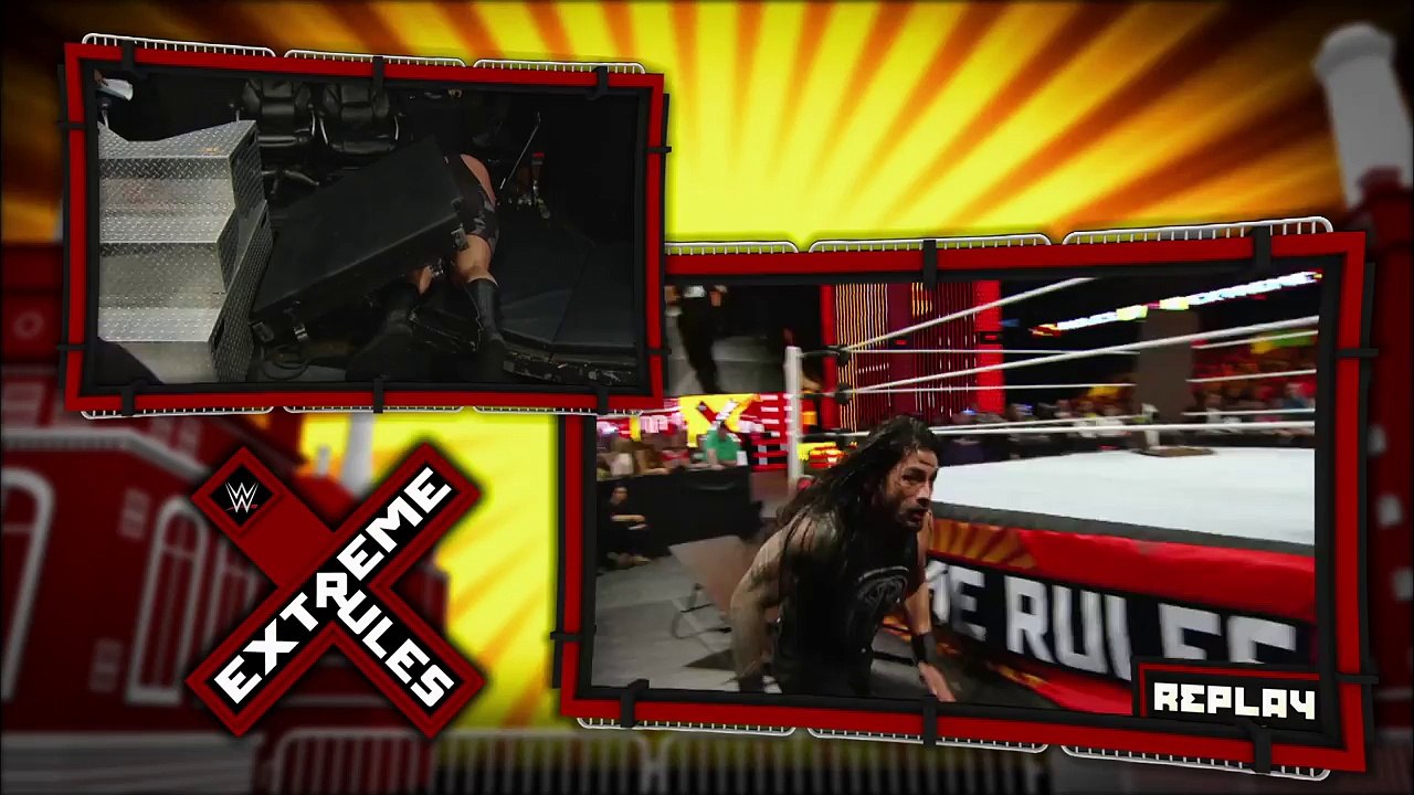 Roman Reigns vs. Big Show - Last Man Standing Match: Extreme Rules 2015