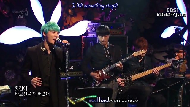 XIA Junsu - Reach LIVE @ EBS Space Empathy [han rom eng]