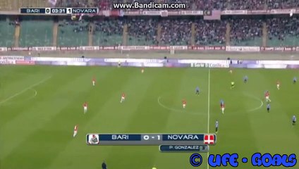 Pablo Gonzales Goal HD - Bari 0-1 Novara 25.05.2016