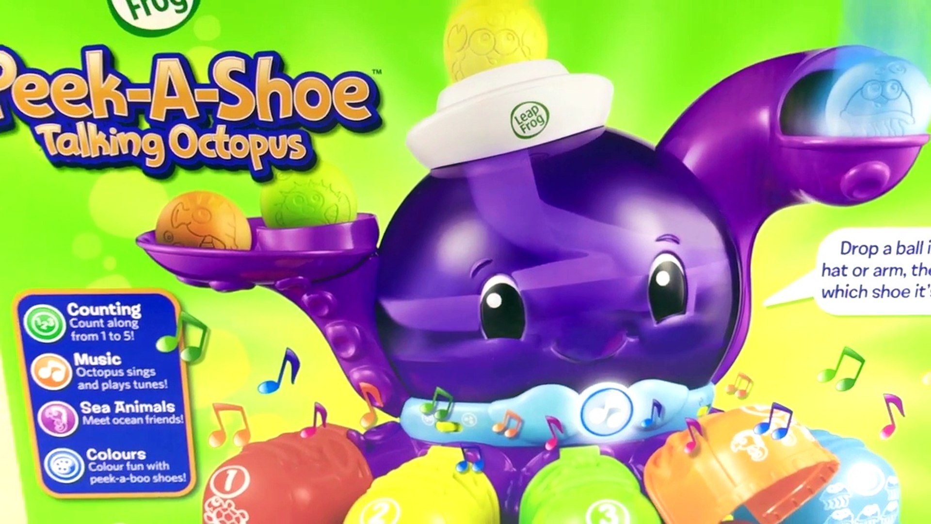 leapfrog peek a shoe octopus
