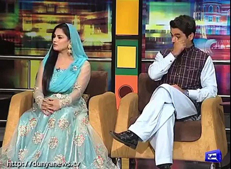 Mazaq Raat on Dunya News - 25 May 2016 P 5/5 | Veena Malik and Asad Khan Khattak