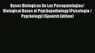 [Download] Bases Biologicas De Las Psicopatologias/ Biological Bases of Psychopathology (Psicologia
