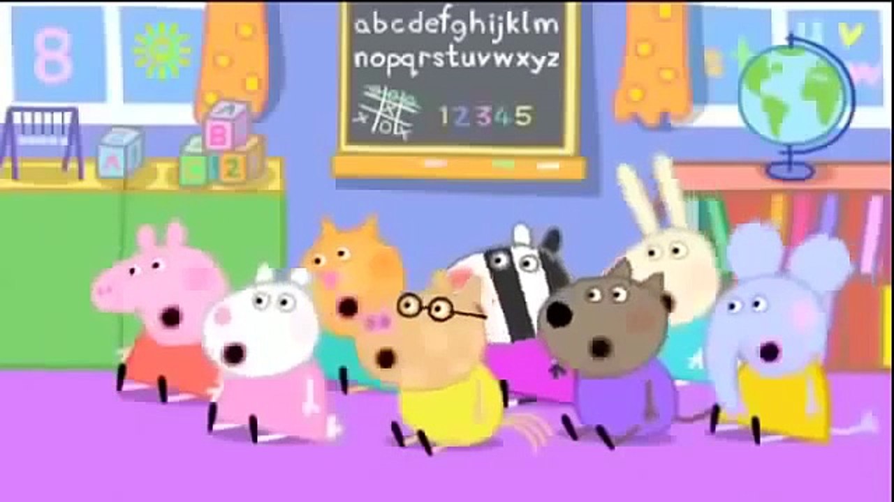 Peppa Pig Episodes 1x10 Delphine Donkey and Grandpa at the Playground