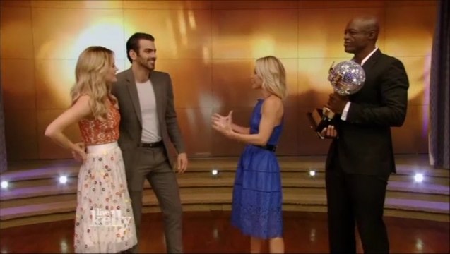Nyle DiMarco & Peta Murgatroyd On Live With Kelly