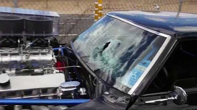 Camaro Crash at Cars and Coffee