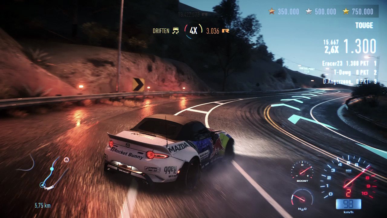 Need for speed drift train