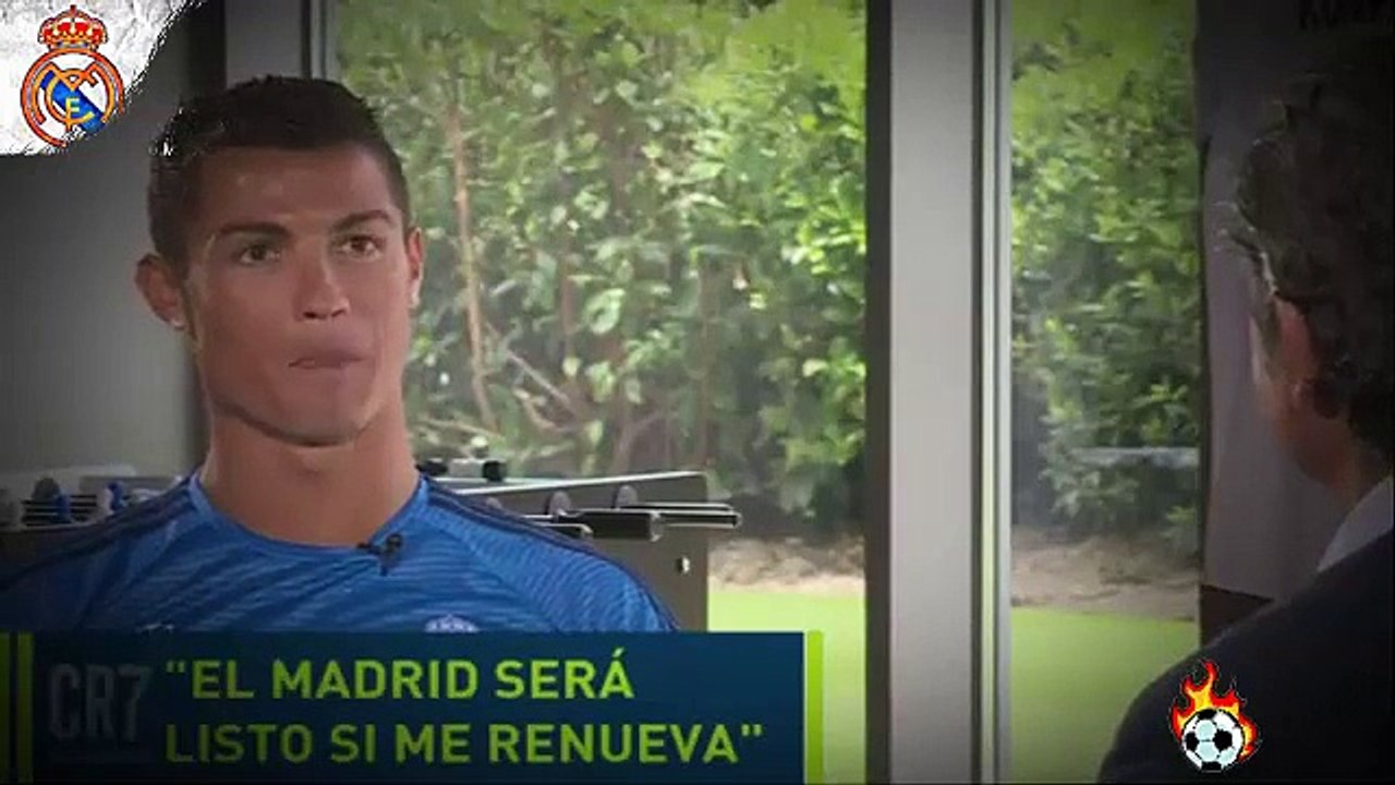 Cristiano Ronaldo: "Me quiero retirar en el Rea...