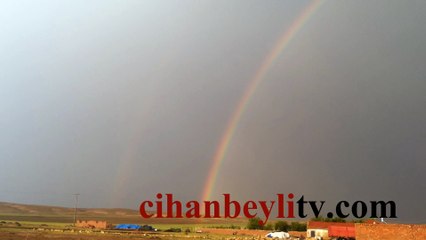 Yağış Sonrası Gökkuşağı Manzarası