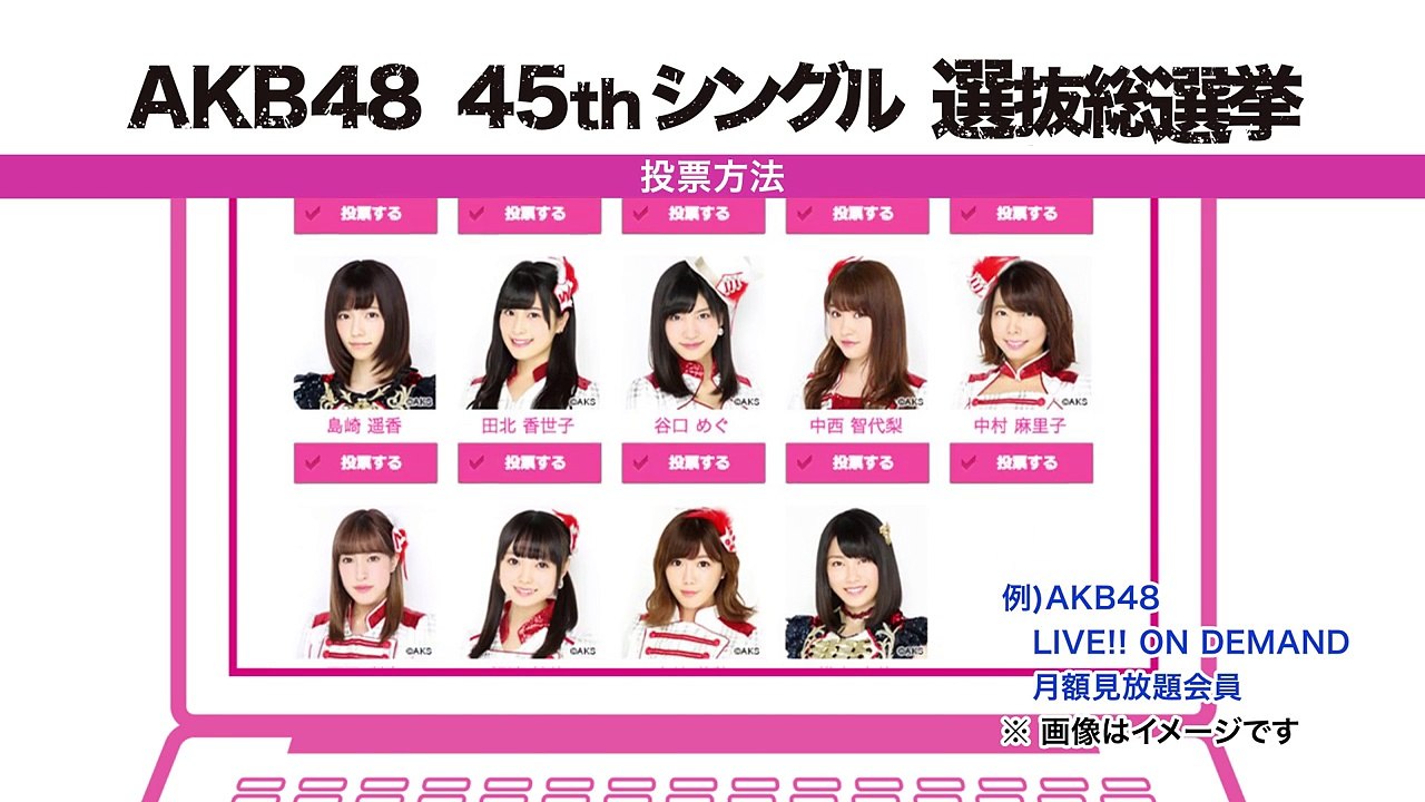 AKB48 45thシングル 選抜総選挙 投票解説映像 / AKB48[公式]