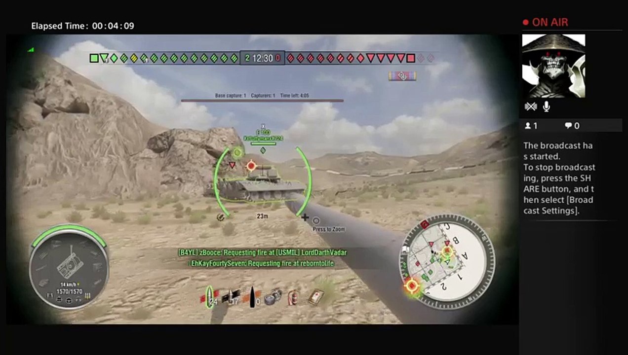 JOC-III's Live PS4 Broadcast