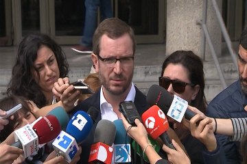 Maroto y Bárcenas declaran en Plaza de Castilla