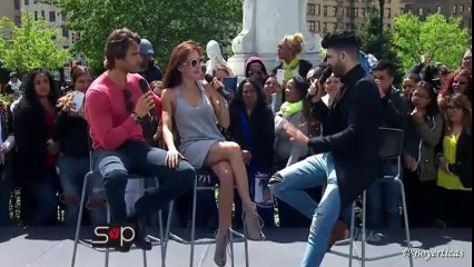 Angelique Boyer y Sebastian Rulli Platican de #3VecesAna en SyP