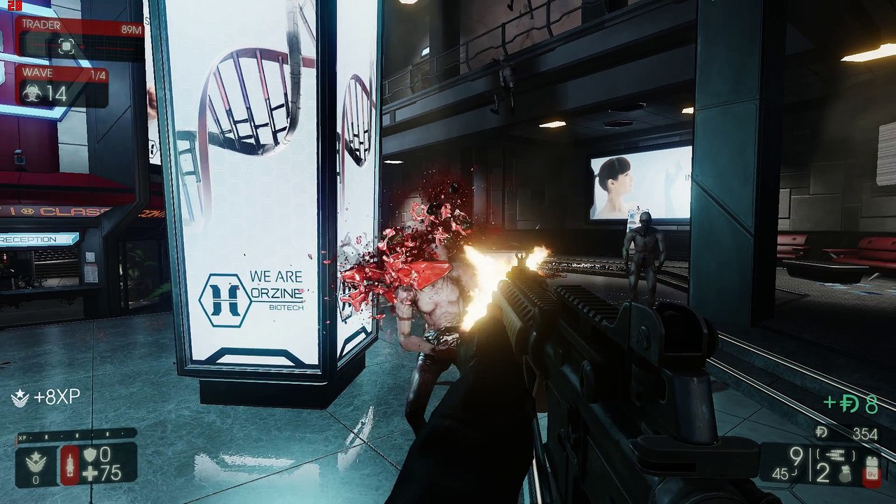 Killing Floor 2 GTS 450 1080p gameplay