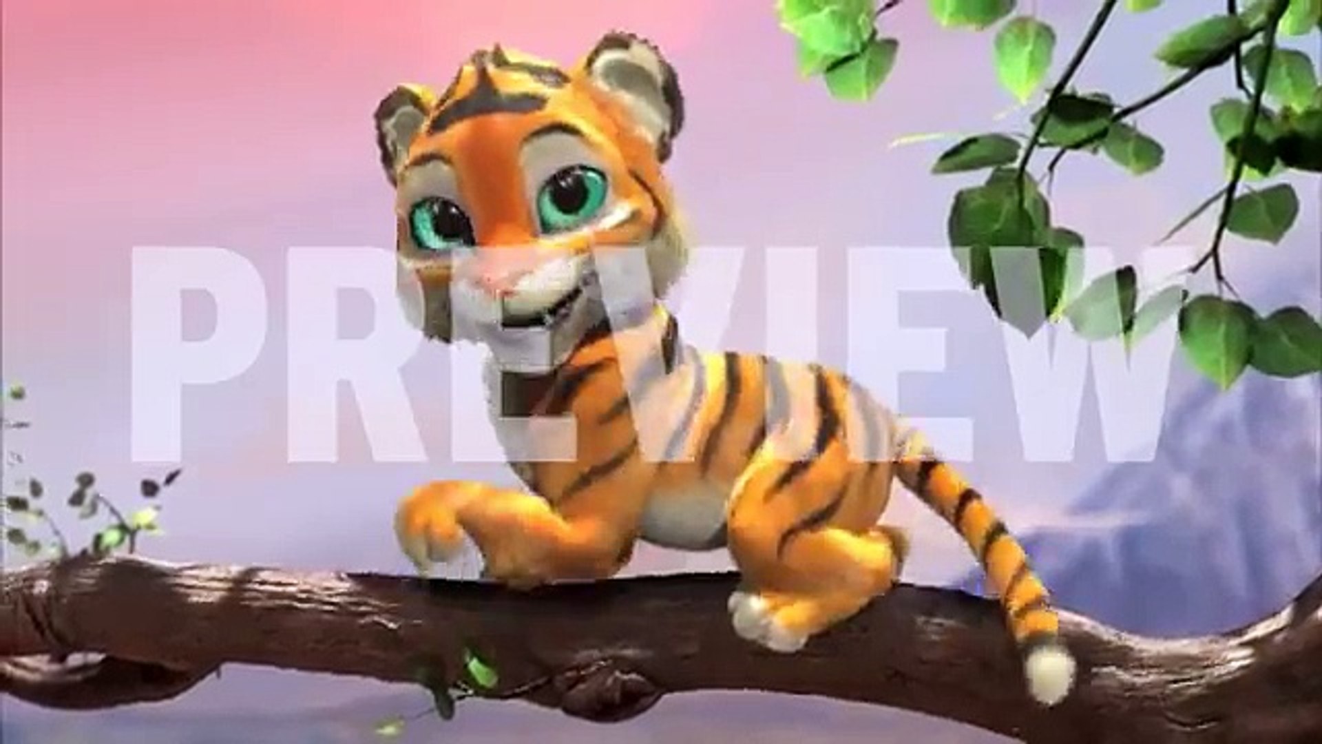 ⁣Tiger Boo - English Version  (Cute Cartoon Songs)