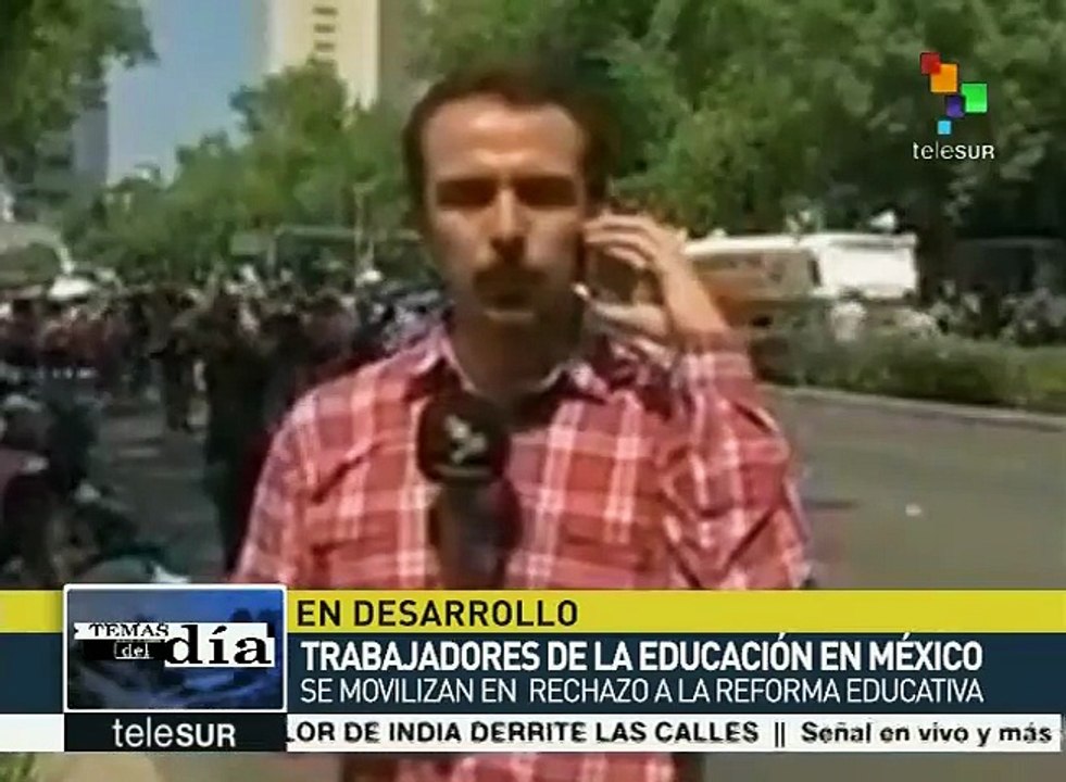 Maestros de la CNTE exigen mesas de diálogo sobre reforma educativa