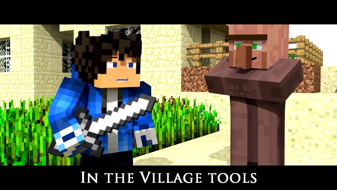 ♬"Crafted" - Minecraft Parody of Perfect by One Direction ♬