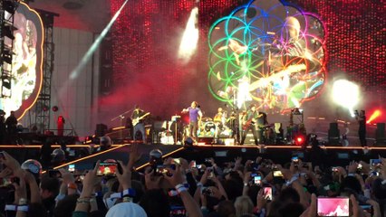 Live Intro Concert Coldplay Nice 24 Mai 2016