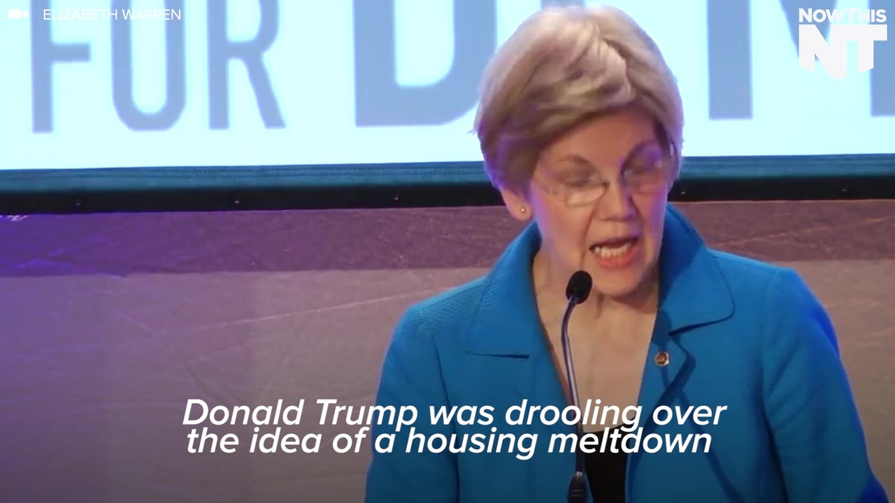 Elizabeth Warren Rips Trump Again