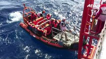 Aboard the MS Aquarius, rescued migrants seek 'a better life'