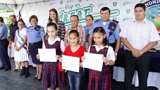 Alumnos de primaria dicen NO a grupos delictivos