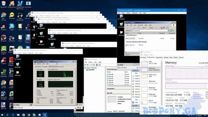 Running 100 Windows XP Virtual Machines?!
