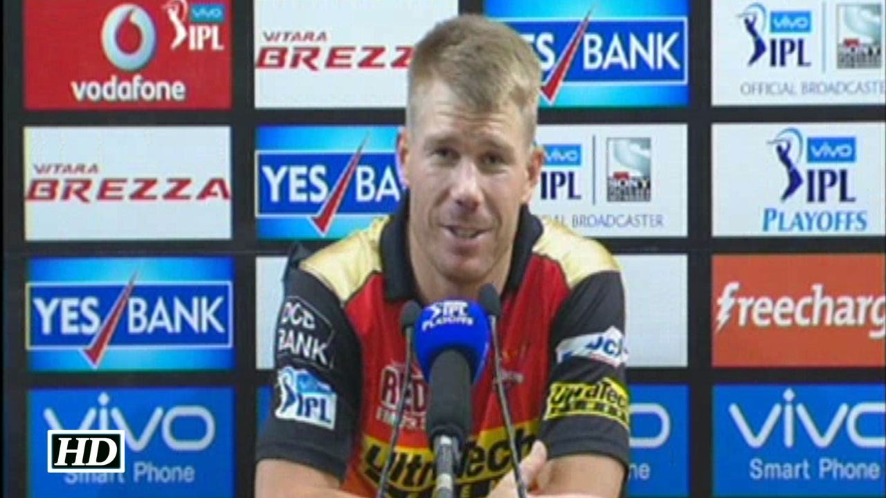 IPL9 SRH vs KKR David Warner Reacts On The Win
