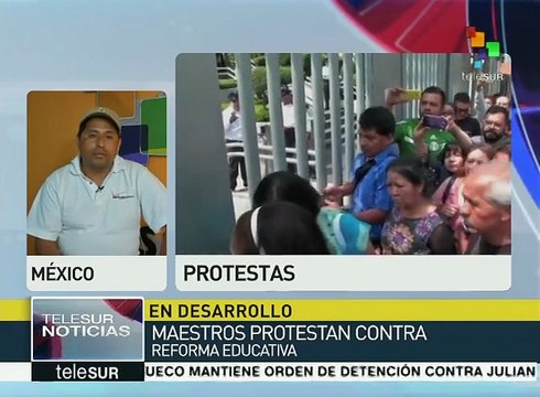 México: profesores mantienen su lucha contra la reforma educativa