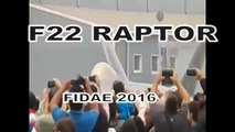 F 22 RAPTOR   FIDAE 2016