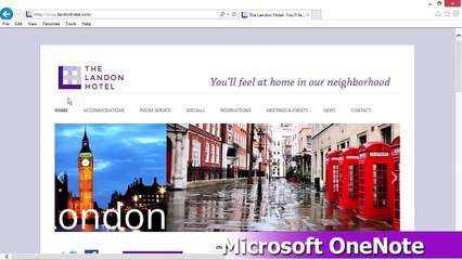 OneNote #Tutorial ~ Chapter11-Sending screen clippings to OneNote