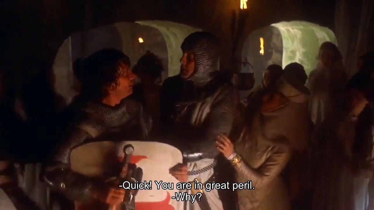 "You were in great peril" - Monty Python and the Holy Grail