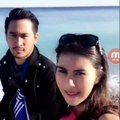 Senangnya Syahnaz Sadiqah & Jeje Govinda Jalan Jalan Ke Pantai