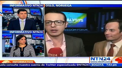 Fundador de Oslo Freedom Forum dice a NTN24 que el evento tiene como objetivo reunir a quienes luchan contra las dictaduras