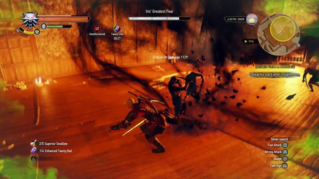 WITCHER 3 DEATH MARCH! WALKTHROUGH 344 - SCENES FROM A MARRIAGE []S' GREATEST FEAR BOSS