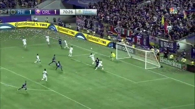 Cyle Larin Goal HD - Orlando City SC 2 -1 Philadelphia Union - 25-05-2016 MLS
