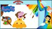 Peppa Pig Costume Dress up: Belle from Beauty and the Beast - Peppa Pig love being Belle